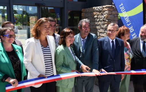 Vallée de l'Hérault inauguration de la Maison du tourisme et des mobilités YT