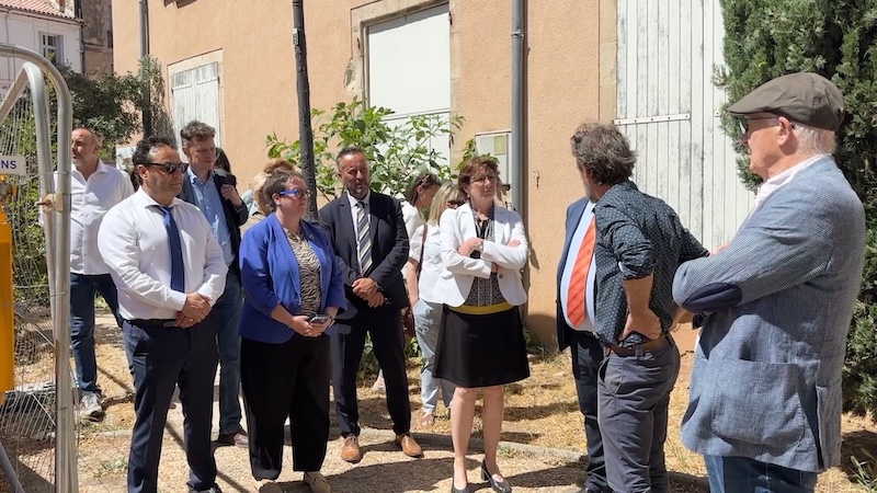 visite de la préfète de l'hérault à Lodève