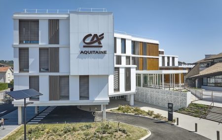 CA aquitaine facade