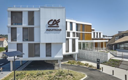 CA aquitaine facade