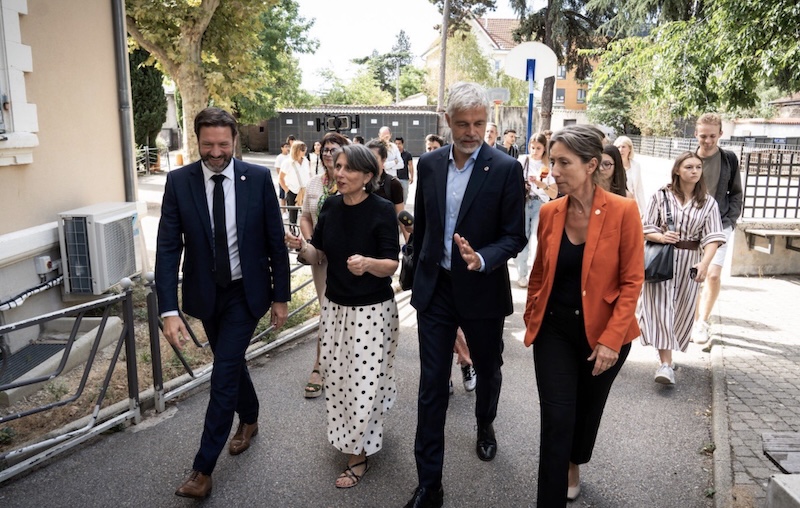 Région auvergne rhone alpes accompagne les lycéen interdiction téléphones main