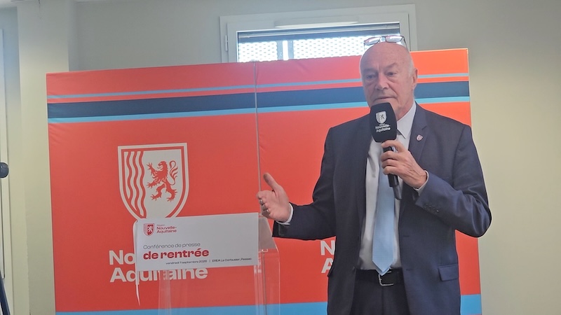 Région nouvelle aquitaine rentrée Rousset