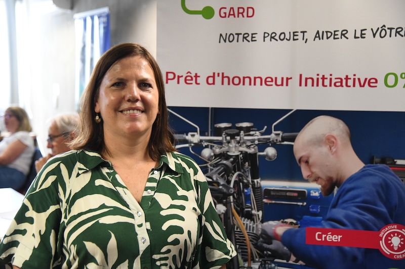 Nimes Salon Osez entreprendre Anne Voisinne Initiative Gard