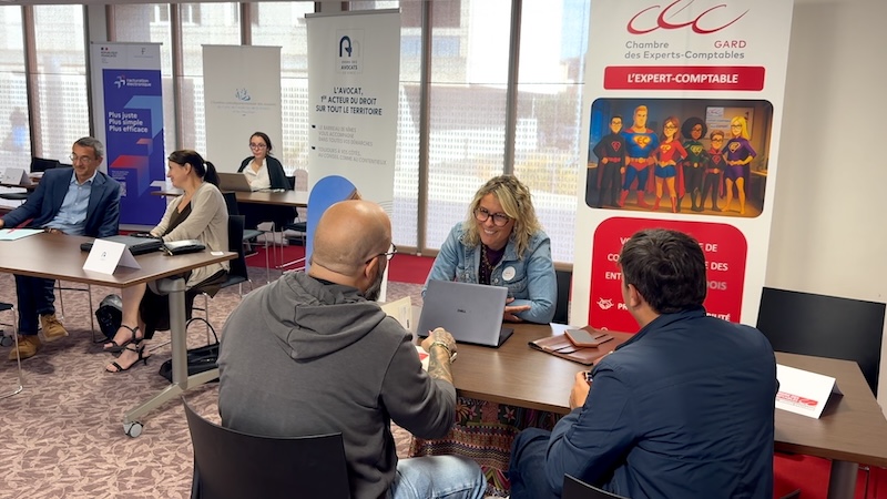 Nimes Salon Osez entreprendre X 3