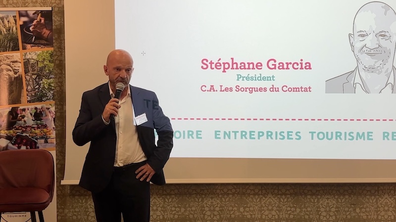 Sorgues du Comtat Parlons eco Slow tourisme Stephane Garcia